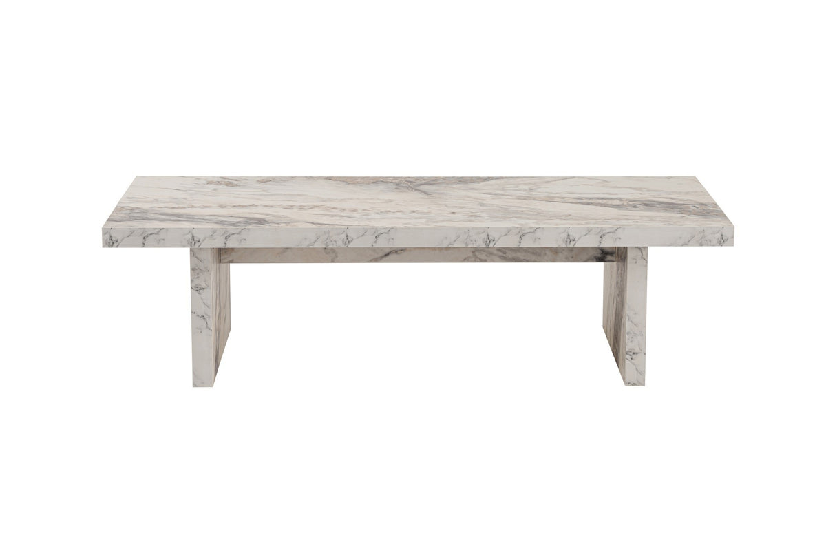 Coffee tables - Coffee table Marble look Melamine Rebellion - Dimehouse