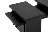 Coffee tables - Coffee table Black Melamine Rebellion - Dimehouse