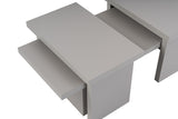 Coffee tables - Coffee table Gray Melamine Rebellion - Dimehouse