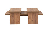Coffee tables - Coffee table Natural Pine Look Melamine Rebellion - Dimehouse