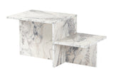 Coffee tables - Coffee table Marble Melamine - 80 x 40 cm - Eterna - Dimehouse