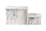 Coffee tables - Coffee table Marble Melamine - 80 x 40 cm - Eterna - Dimehouse
