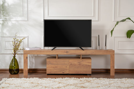 TV Furniture - TV Furniture Natural Melamine Vertex 50x180x31.3 cm - Dimehouse