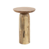 Side tables - Side table Nova - Solid Acacia wood - 55 cm High - Dimehouse