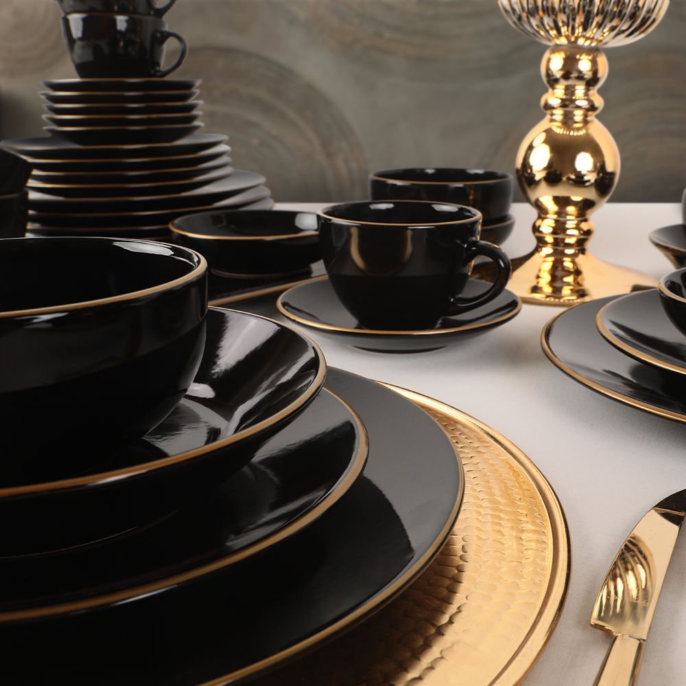 TY040044F650A841600MAGD100 Black 100% CERAMIC STONEWARE 27 cm wide