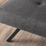 Sofa beds - Sofa bed Anthracite Fabric 3 - Seater - 180 cm - Without armrests - Zoly - Dimehouse