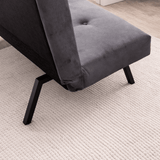 Sofa beds - Sofa bed Gray Fabric 3 - Seater - 180 cm - Without armrests - Zoly - Dimehouse