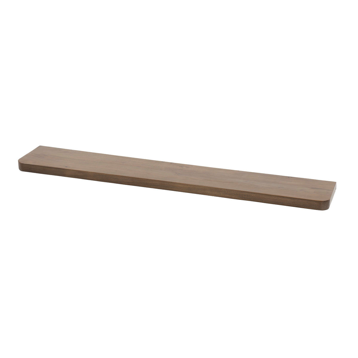 Wall shelves - Wall shelf Noa 120 cm Solid Acacia wood Drift Brown - Dimehouse