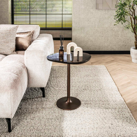 Side tables - Side table Aurum Antique Copper 55 cm - Dimehouse
