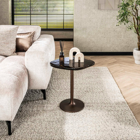 Side tables - Side table Aurum Antique Copper 50 cm - Dimehouse