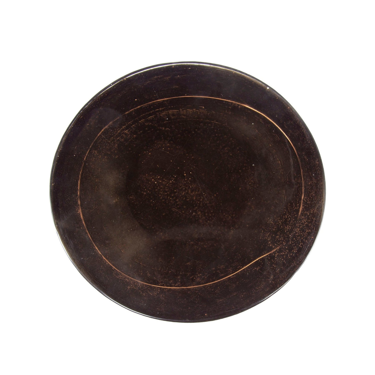 Side tables - Side table Vesto Drop shape Antique Copper 60 cm - Dimehouse