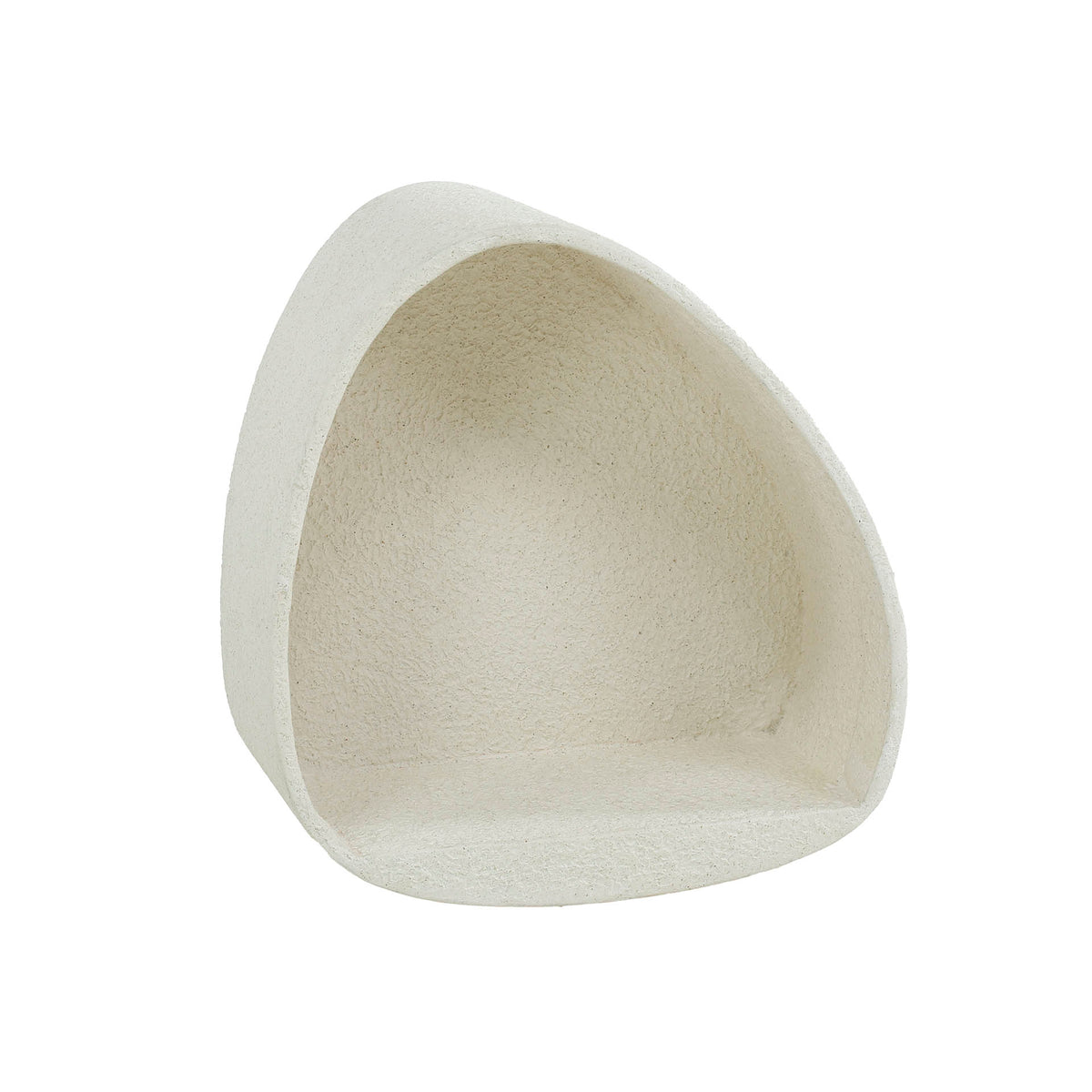 Wall racks - Wall rack Zaya triangular marble composite - Dimehouse