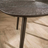 Coffee tables - Coffee table set Jax Organic Bronze Dark Brown Set of 2 - Dimehouse