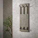 Coat racks - Coat rack Ferre 6 - Angled - Metal Antique Bronze - Dimehouse