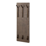 Coat racks - Coat rack Ferre 6 - Angled - Metal Antique Bronze - Dimehouse