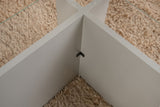 Coffee Tables - Rectangular Modern Coffee Table Vetroni Gray - Glass - 105x65 cm - Dimehouse