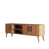 TV Furniture - TV Furniture Exxen Oak Melamine 150x52x34 cm - Dimehouse