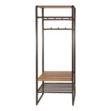 Coat racks - Wardrobe furniture Senna 70 cm Drift brown - Dimehouse