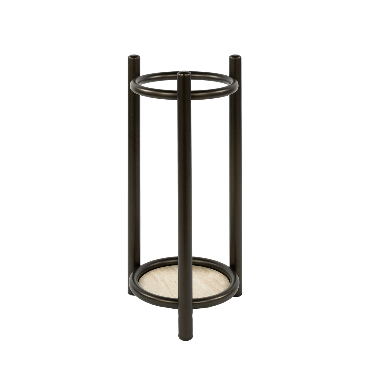 Decorations - Senna Umbrella Stand Round Drift brown - Dimehouse