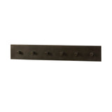 Coat racks - Coat rack Aria 6 hooks Black Bronze colored - Dimehouse