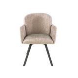 Dining room chairs - Set of 2 Modern dining room chairs Luma Hoven Rich Sand - Dimehouse