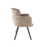 Dining room chairs - Set of 2 Modern dining room chairs Luma Hoven Rich Sand - Dimehouse
