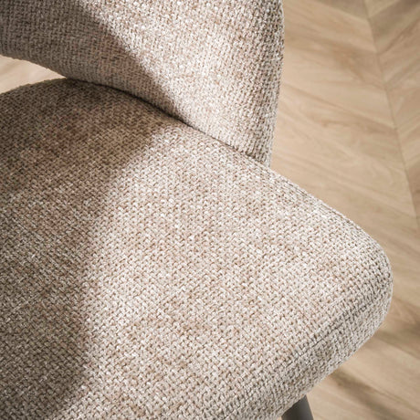 Bar Stools - Modern Bar Stool Sand Alba Tissee Cargo Fabric - Dimehouse
