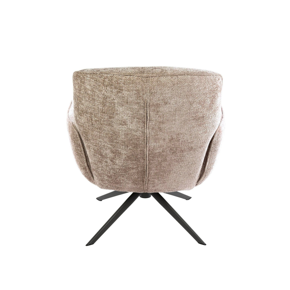 Armchairs - Savona swivel armchair Hoven Rich Fabric Sand - Dimehouse