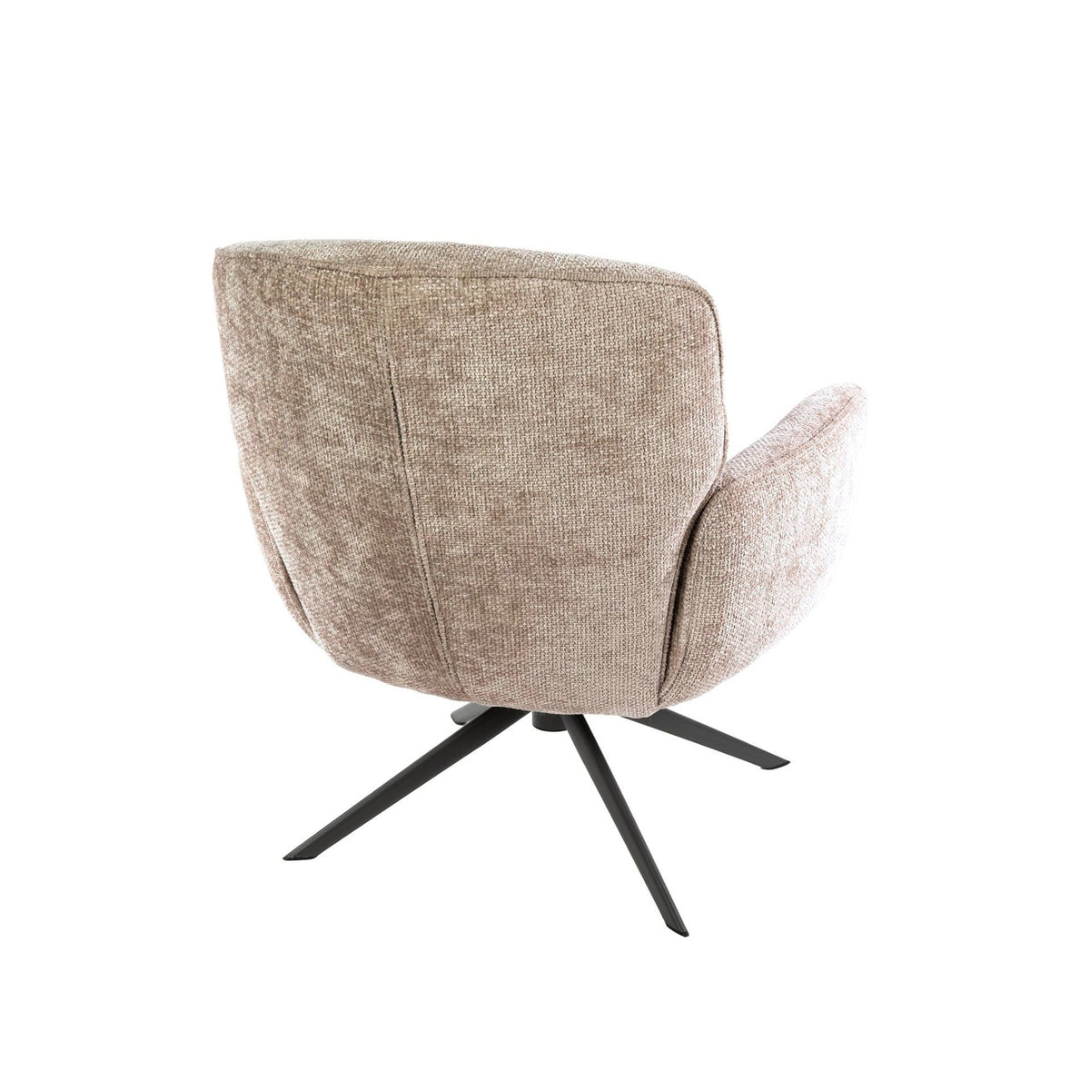 Armchairs - Savona swivel armchair Hoven Rich Fabric Sand - Dimehouse