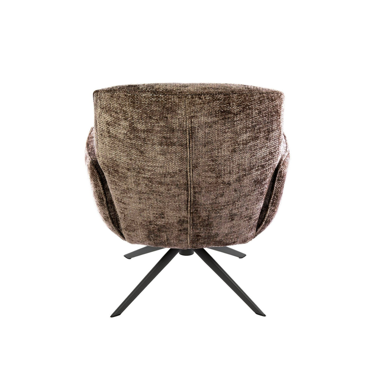 Armchairs - Savona swivel armchair Hoven Rich Fabric Champagne - Dimehouse