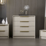 Chests of drawers - Chest of drawers Kala Luxury Stone Melamine 72x77x45 cm - Dimehouse