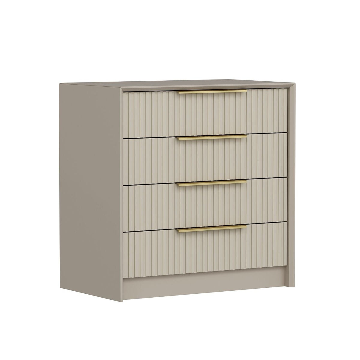 Chests of drawers - Chest of drawers Kala Luxury Stone Melamine 72x77x45 cm - Dimehouse