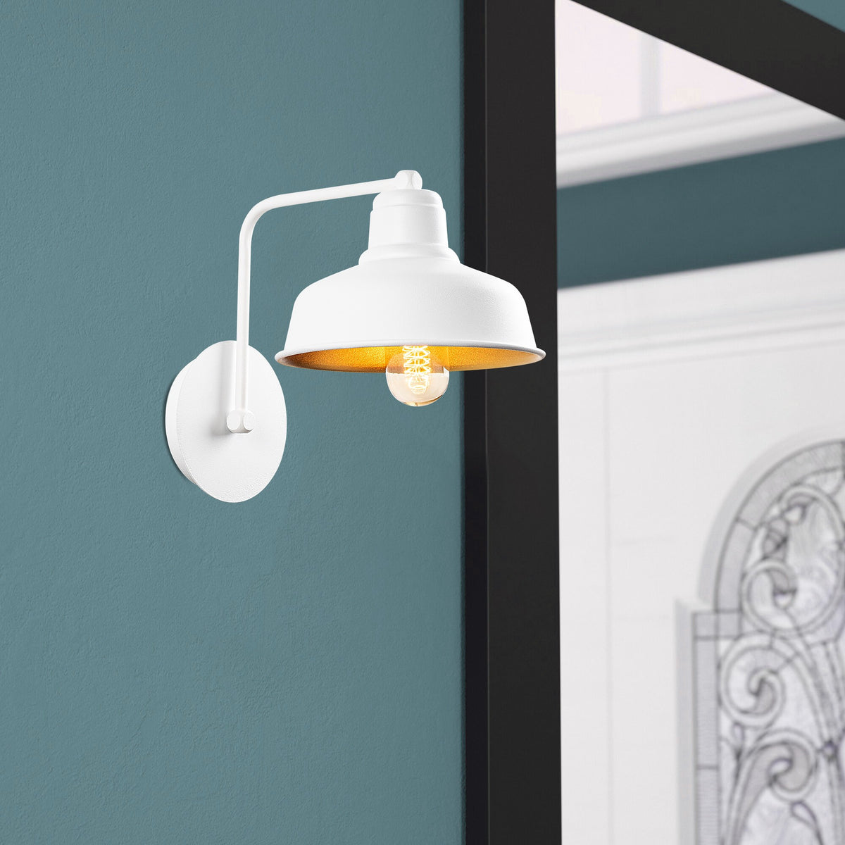 Wall lamps - Wall lamp White Metal Allure - Dimehouse