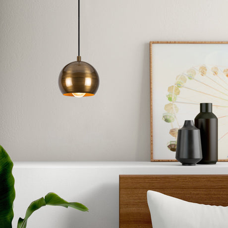 Hanging lamps - Hanging lamp Gold Metal Allure - Dimehouse