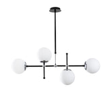 Hanging lamps - Hanging lamp Black Metal Rosanna - Dimehouse