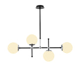 Hanging lamps - Hanging lamp Black Metal Rosanna - Dimehouse