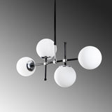 Hanging lamps - Hanging lamp Black Metal Rosanna - Dimehouse