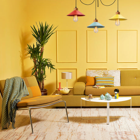 Hanging lamps - Hanging lamp Multicolor 3 - lights Metal Virtu - Dimehouse