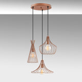 Hanging lamps - Hanging lamp Copper-coloured Metal Evermere - Dimehouse
