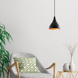 Hanging lamps - Hanging lamp 1 - light Black Drop Metal Allure - Dimehouse