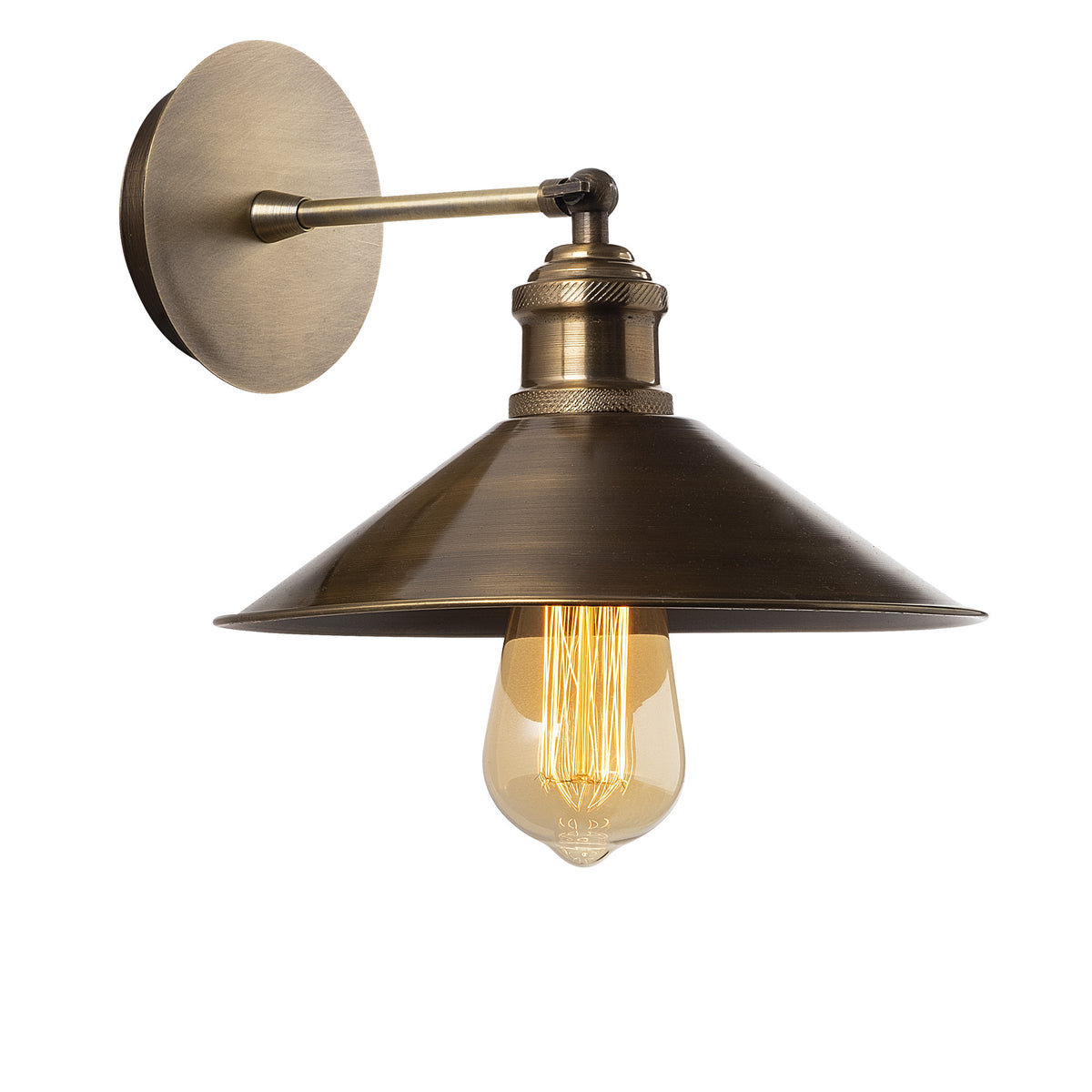 Wall lamps - Wall lamp Bronze-colored Metal Allure - Dimehouse