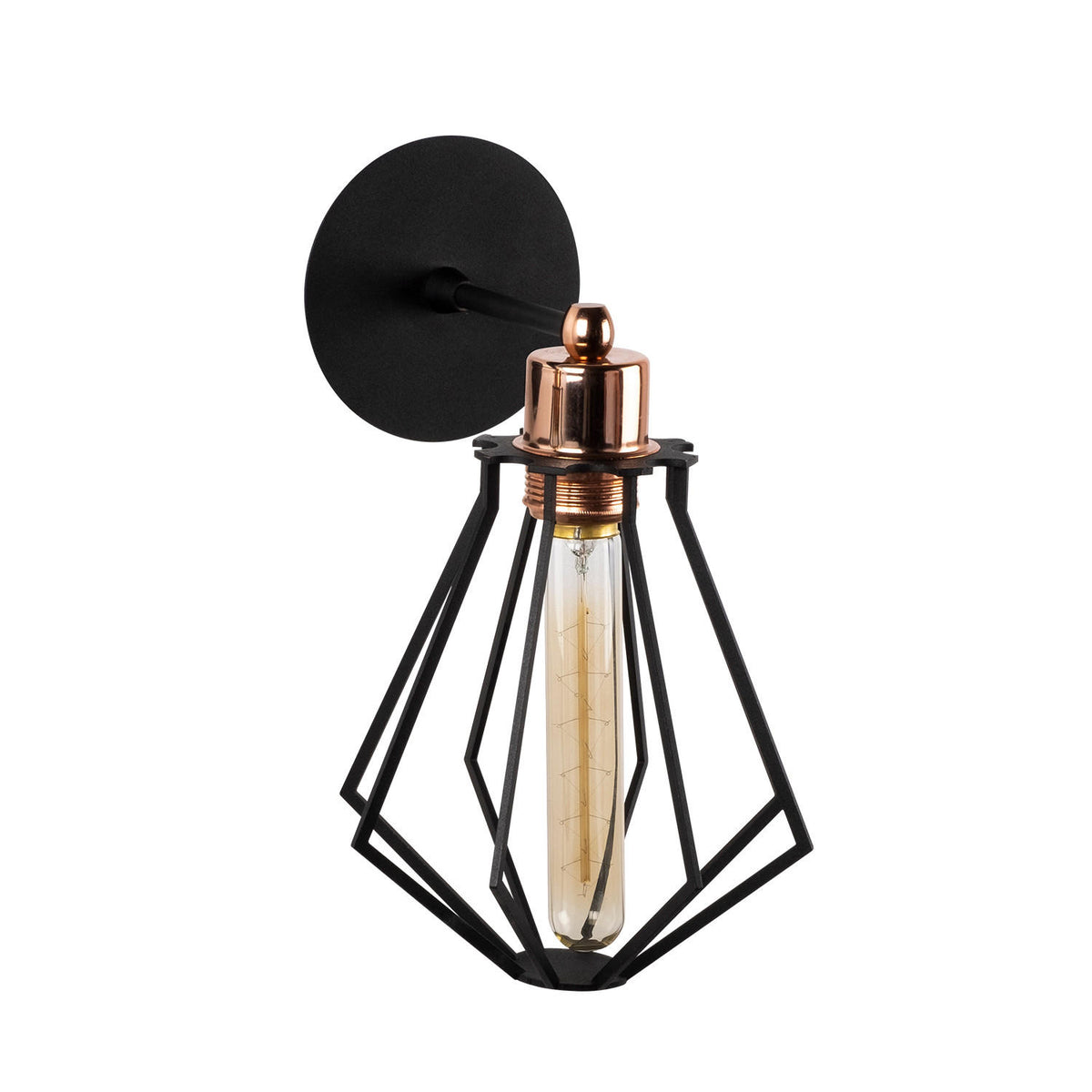 Wall lamps - Wall lamp Black Metal Palisade - Dimehouse