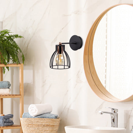 Wall lamps - Wall lamp Black Metal Delano - Dimehouse