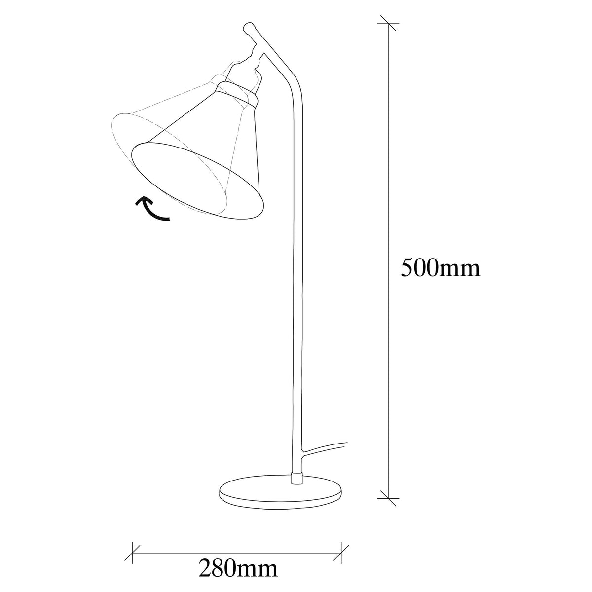Table lamps - Table lamp Bronze-colored Metal Crimson - Dimehouse