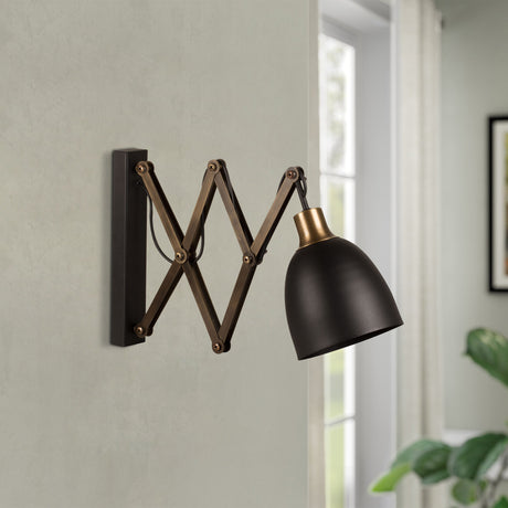 Wall lamps - Wall lamp Black Metal Echelon - Dimehouse