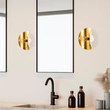 Wall lamps - Wall lamp Gold Metal Echelon - Dimehouse