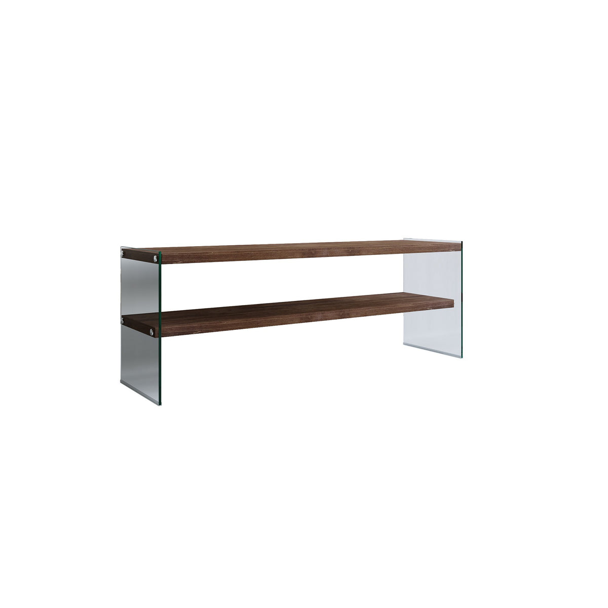 TV Furniture - TV Furniture Coral Walnut Pine Wood 120x45x35 cm - Dimehouse