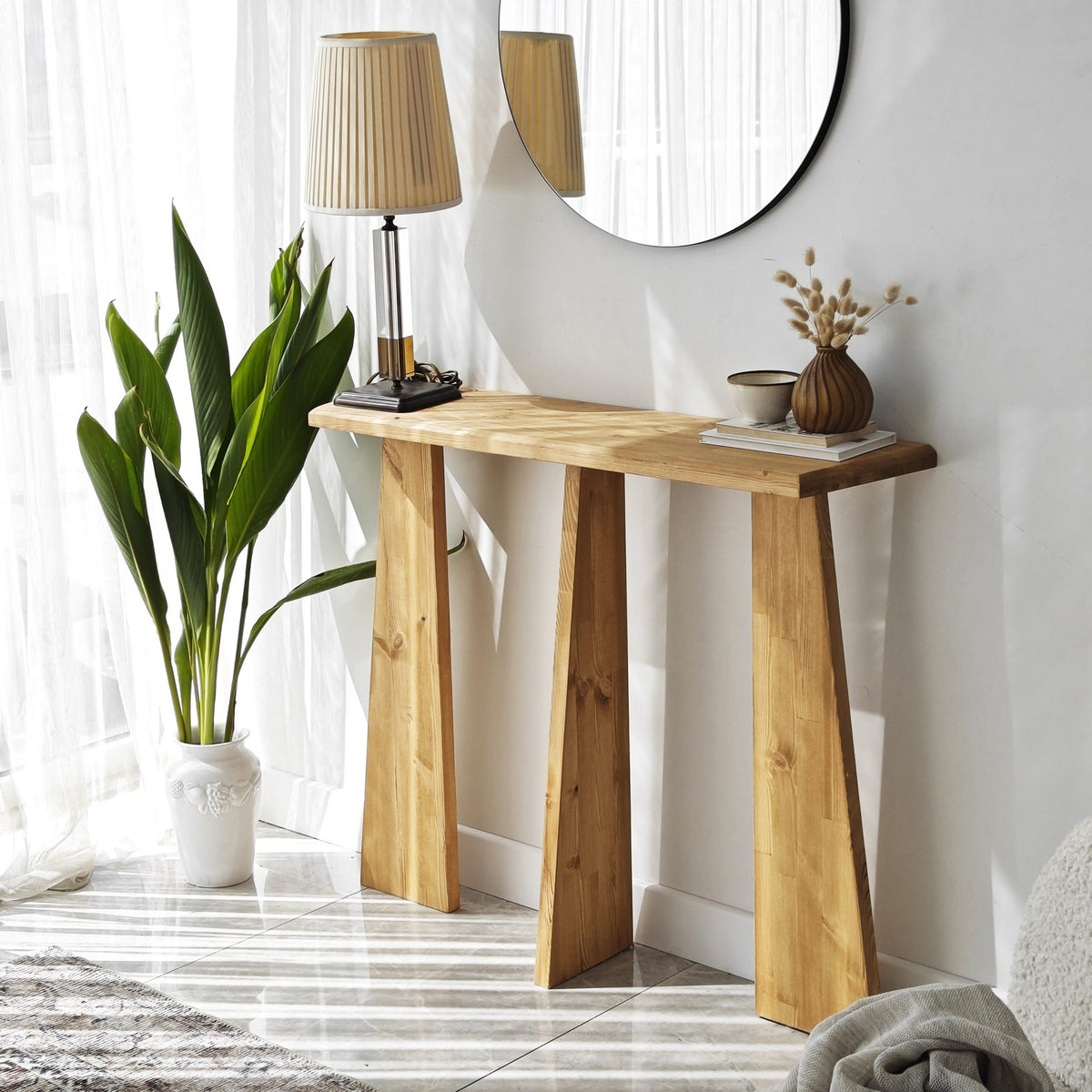 Dressing tables - Dressing table Cleopatra Oak Wood - Dimehouse