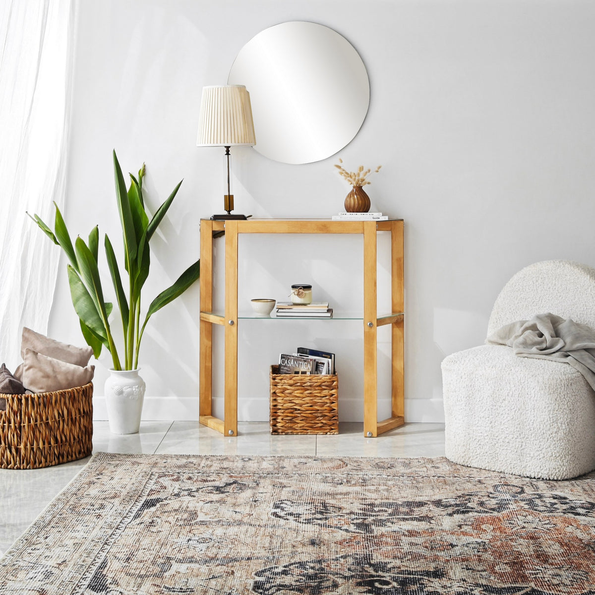 Dressing tables - Dressing table Trapezoid Oak Wood - Dimehouse