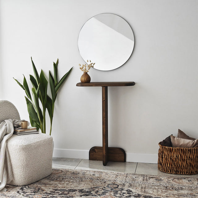 Dressing tables - Dressing table Pratico Walnut Wood - Dimehouse